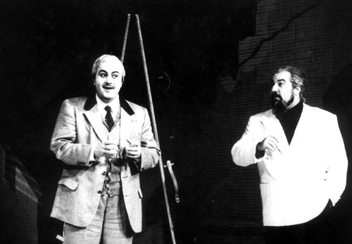 As Bartolo in Stuttgart with Roland Bracht as Basilio.