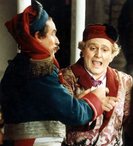As Bartolo at the Vienna State Opera with David Kuebler as Almaviva.