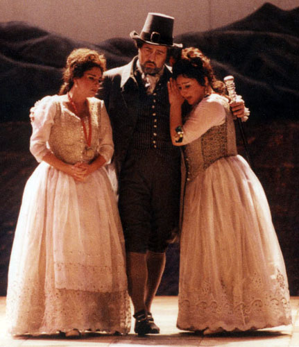As Don Alfonso in Santiago of Chile in a production of Così fan tutte by Michael Hampe.